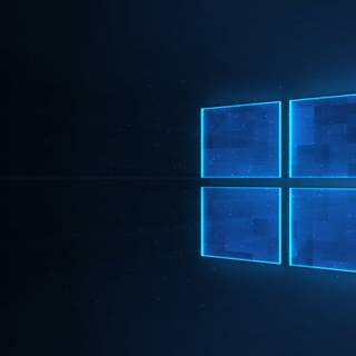 Windows 10 blue wallpaper