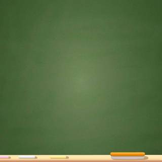 Green board wallpaper