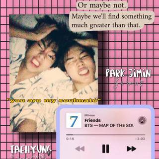 BTS friends wallpaper