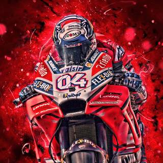 Andrea Dovizioso 4K wallpaper