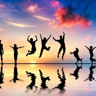Friendship group wallpaper