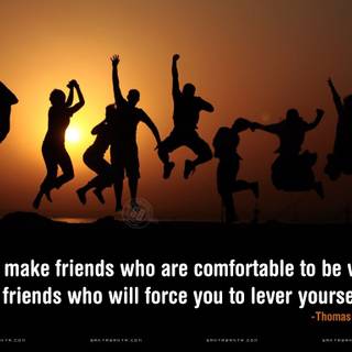 Friendship group wallpaper