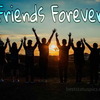 Friendship group wallpaper