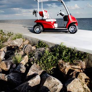 Golf cart wallpaper