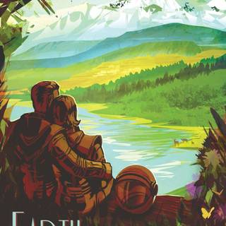 Travel poster wallpaper