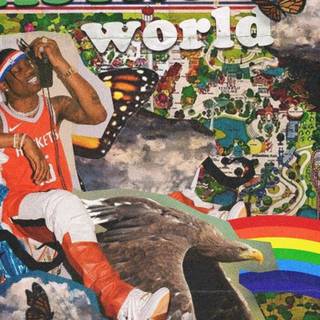 Travis Scott album cover wallpaper