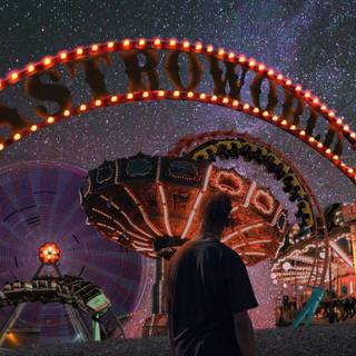 Travis Scott album cover wallpaper