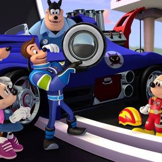 Mickey Mouse Roadster Racers wallpaper