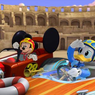 Mickey Mouse Roadster Racers wallpaper