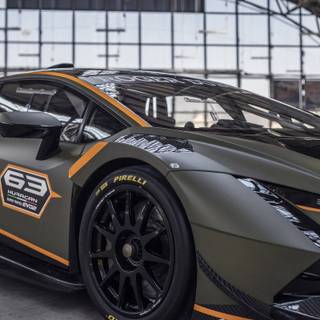 Lamborghini Huracan Super Trofeo EVO2 2022 wallpaper