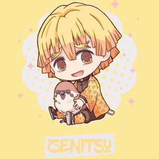 Zenitsu cute wallpaper