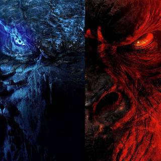 King Kong vs Godzilla 4K wallpaper