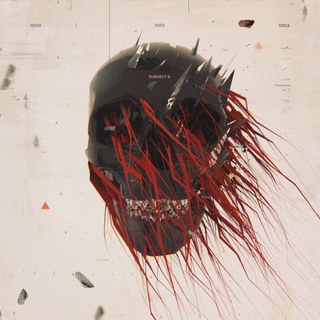 Glitch skull wallpaper