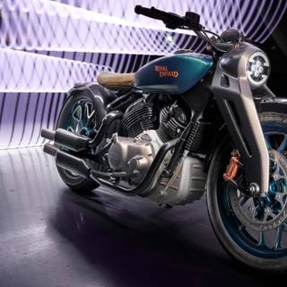 Royal Enfield logo 4K wallpaper