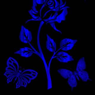 Cute dark blue wallpaper