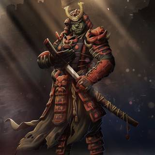 Samurai PC wallpaper