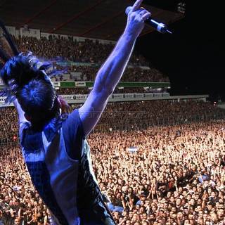 Concert view from stage wallpaper