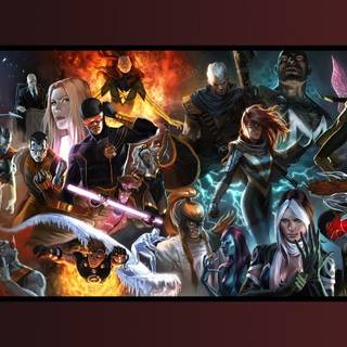 Avengers dual screen wallpaper