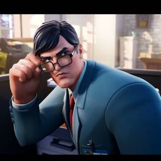 Clark Kent Fortnite wallpaper