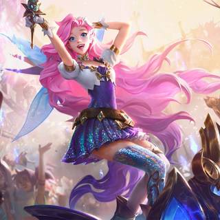 Seraphine (LoL) wallpaper