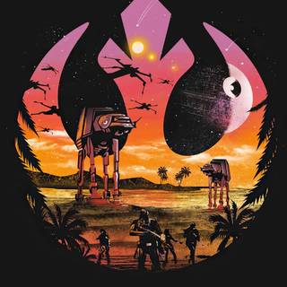 Star Wars 4k iPhone minimalist wallpaper