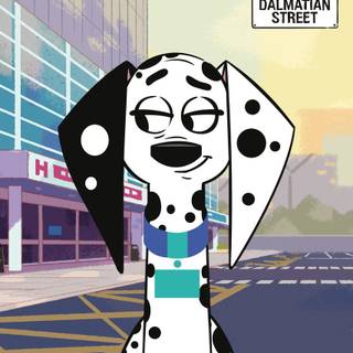 101 Dalmatian Street Delilah wallpaper