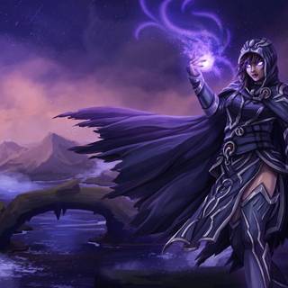 Magic cartoon 4k wallpaper