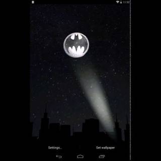 The Bat Signal wallpaper