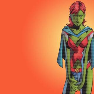 Miss Martian wallpaper