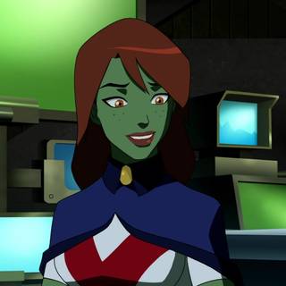 Miss Martian wallpaper