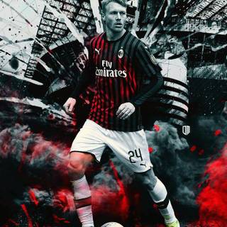 Simon Kjær wallpaper
