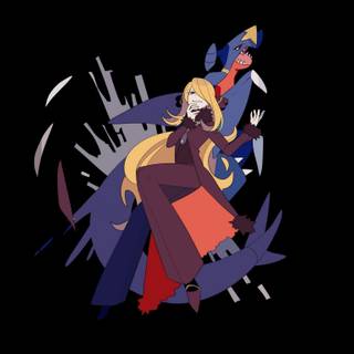 Pokémon Cynthia wallpaper