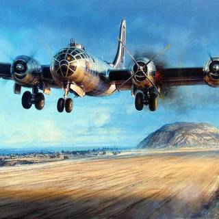 B-29 drawing wallpaper