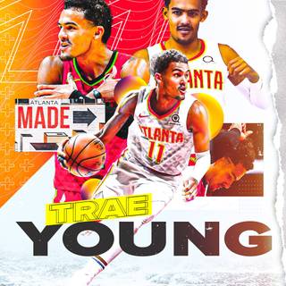 Trae Young Atlanta Hawks NBA wallpaper