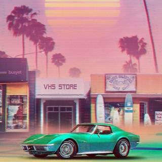 Summer 80s wallpaper