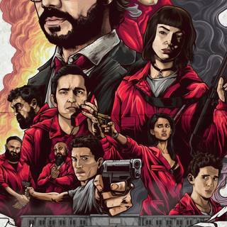 Money Heist 2021 wallpaper
