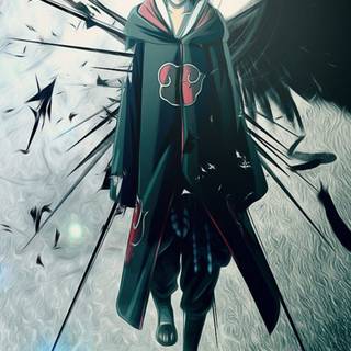 Sasuke Uchiha mobile 4k wallpaper