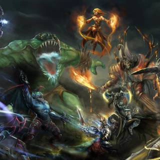 Dota 2 desktop 4k wallpaper