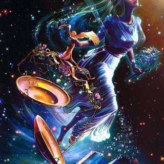 Libra girl wallpaper