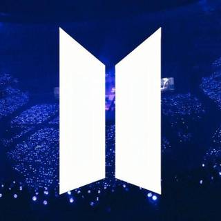 BTS logo PC wallpaper