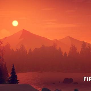 Orange gaming wallpaper