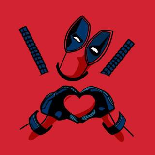 Deadpool symbol wallpaper