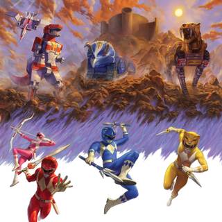 Power Rangers 4k HD wallpaper