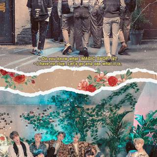 BTS Muster wallpaper