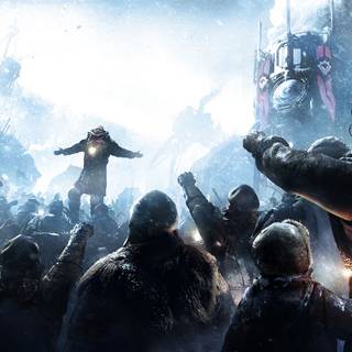 Frostpunk game wallpaper