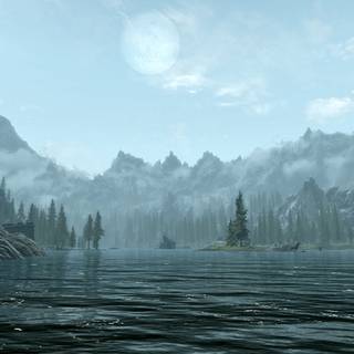 Game scenery wallpaper