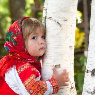 Child summer wallpaper