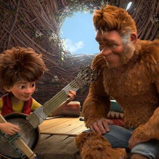 Bigfoot Family wallpaper