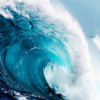 Tidal wave wallpaper