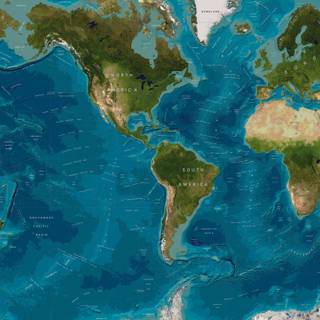 Earth map 4k wallpaper